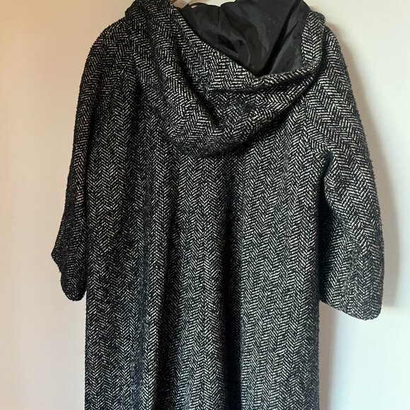 Chevron Print Peacoat - Picture 3 of 3